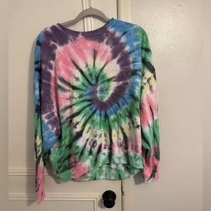 VS Pink Tie Dye Pullover